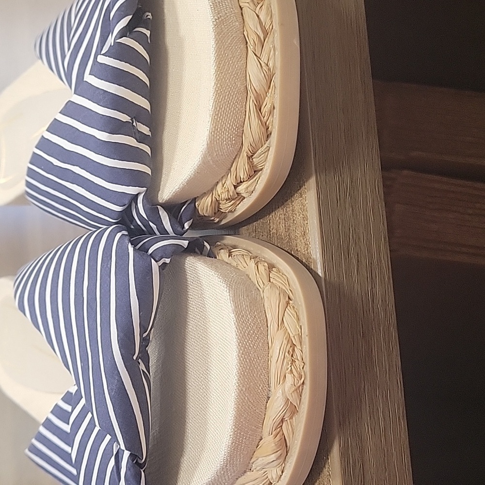 Dolce Vita Giza Knotted Platform square toe Slides-Size 8 - Picture 3 of 14